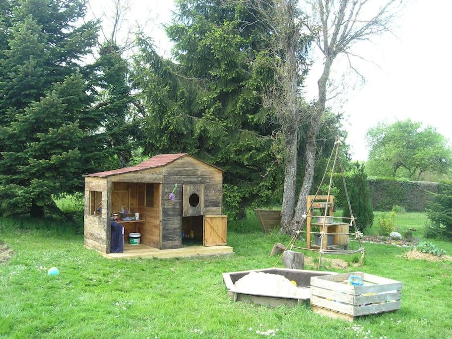 Les Jardins Des 3 Provinces- Gite Montcharvot Eksteriør bilde